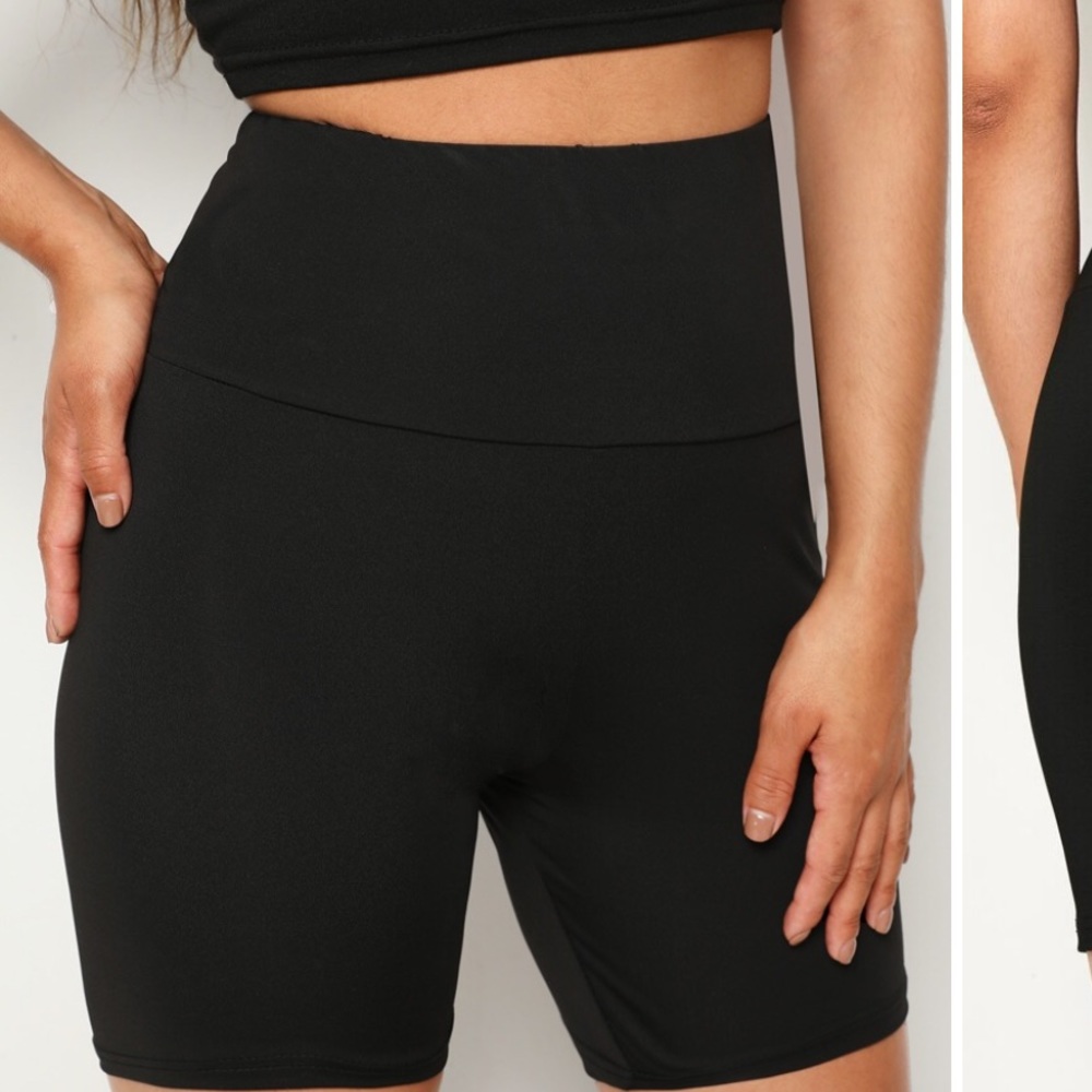 SHEIN High Waisted Biker Shorts